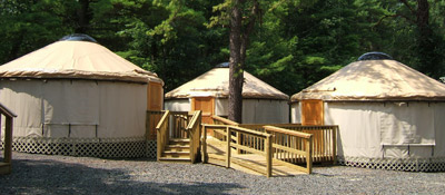 PEEC Yurt Village and Bath House