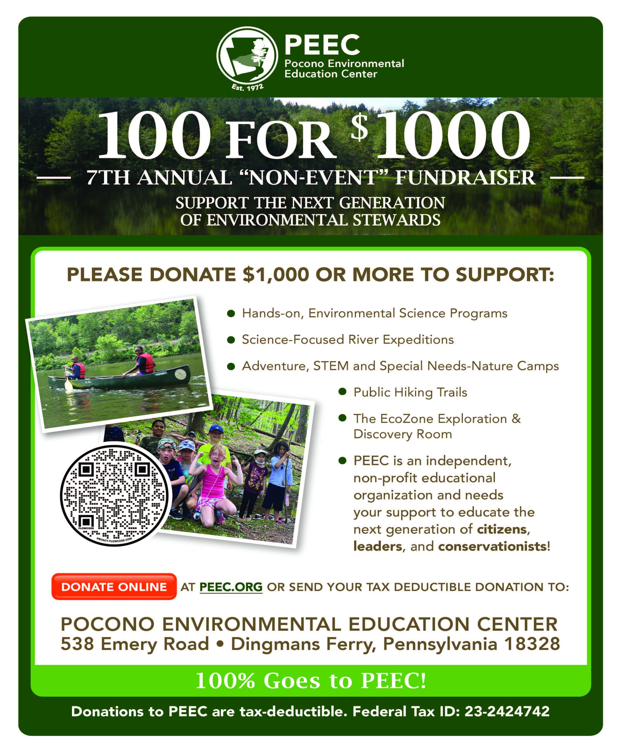 100 for $1000 Fundraiser